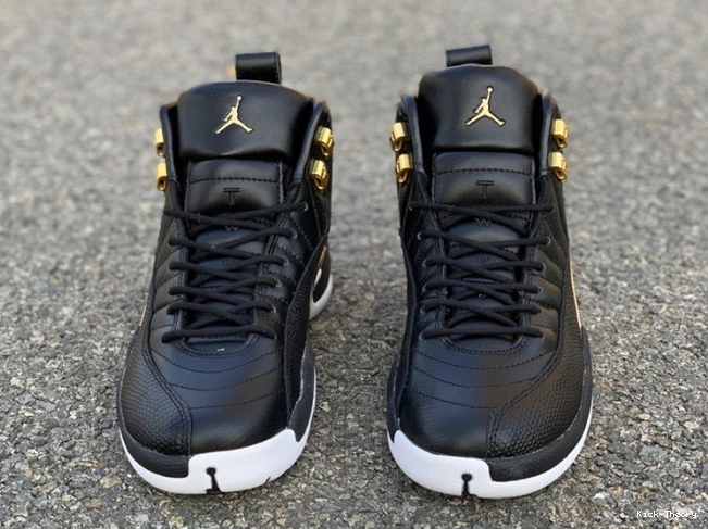Kicked Out Shoe Store Gold-White Metallic Air AO6068-007 'Reptile' Black Retro 12 Jordan 0723
